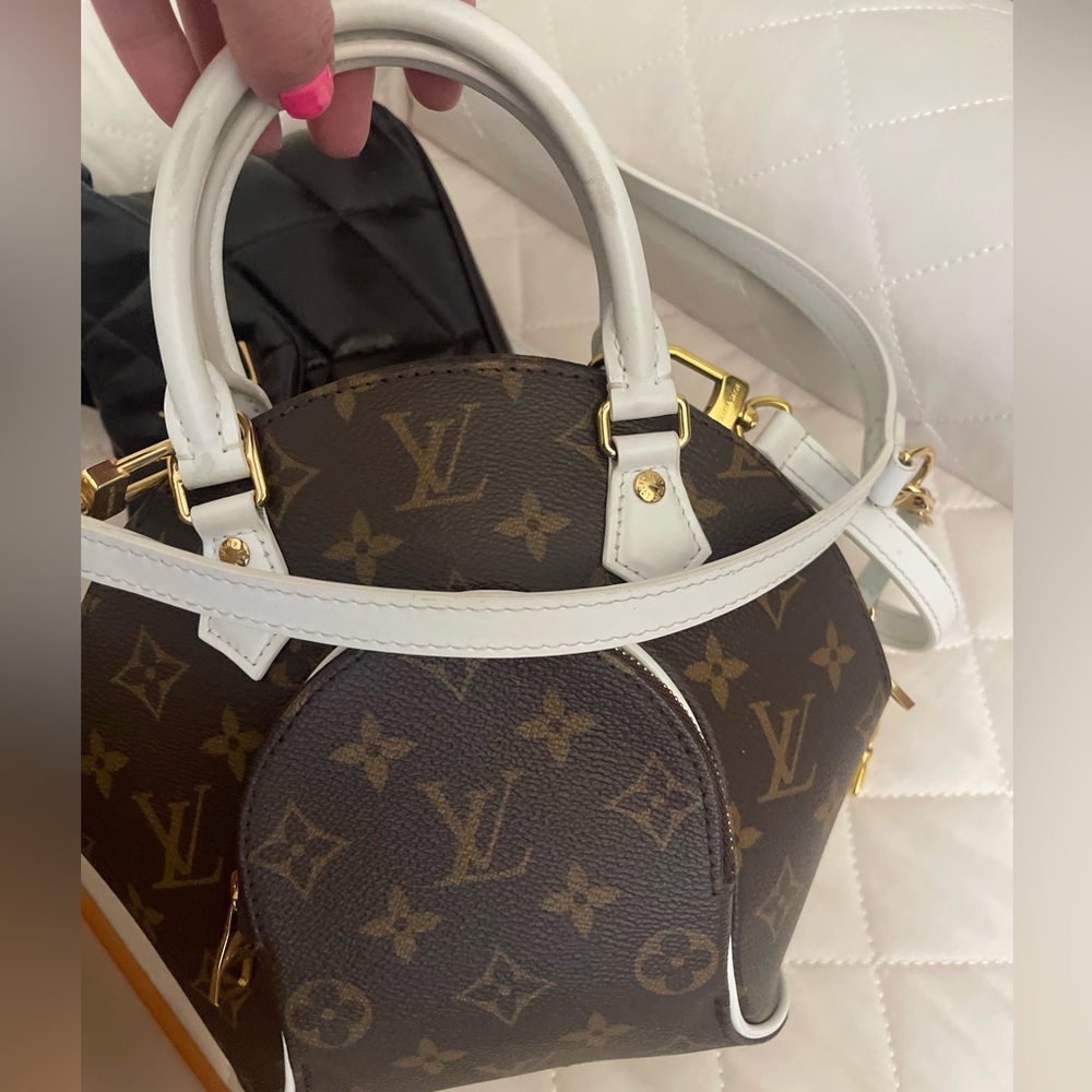 LV Louis Vuitton Ellipse Monogram BB 🎾 Crossbody Bag Dust Bag Authenticity
